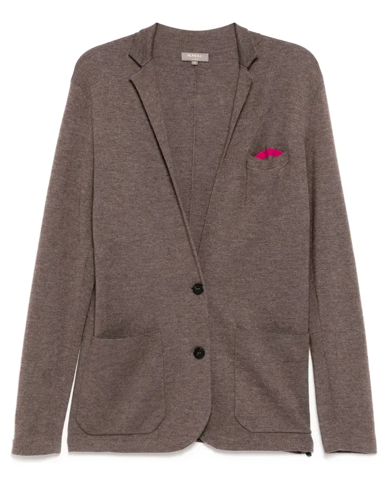 N.Peal Marlborough FG Blazer - Braun Braun