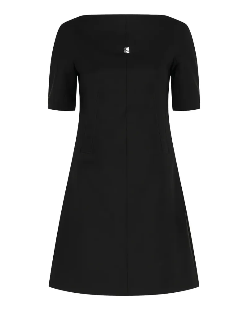 Givenchy short-sleeve mini dress - Schwarz Schwarz