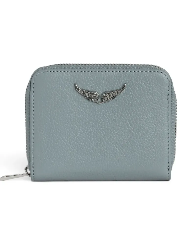 Zadig & Voltaire Mini ZV Portemonnaie - Blau Blau