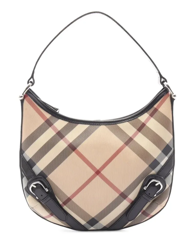 Burberry 2000s Nova Check Schultertasche - Nude Nude