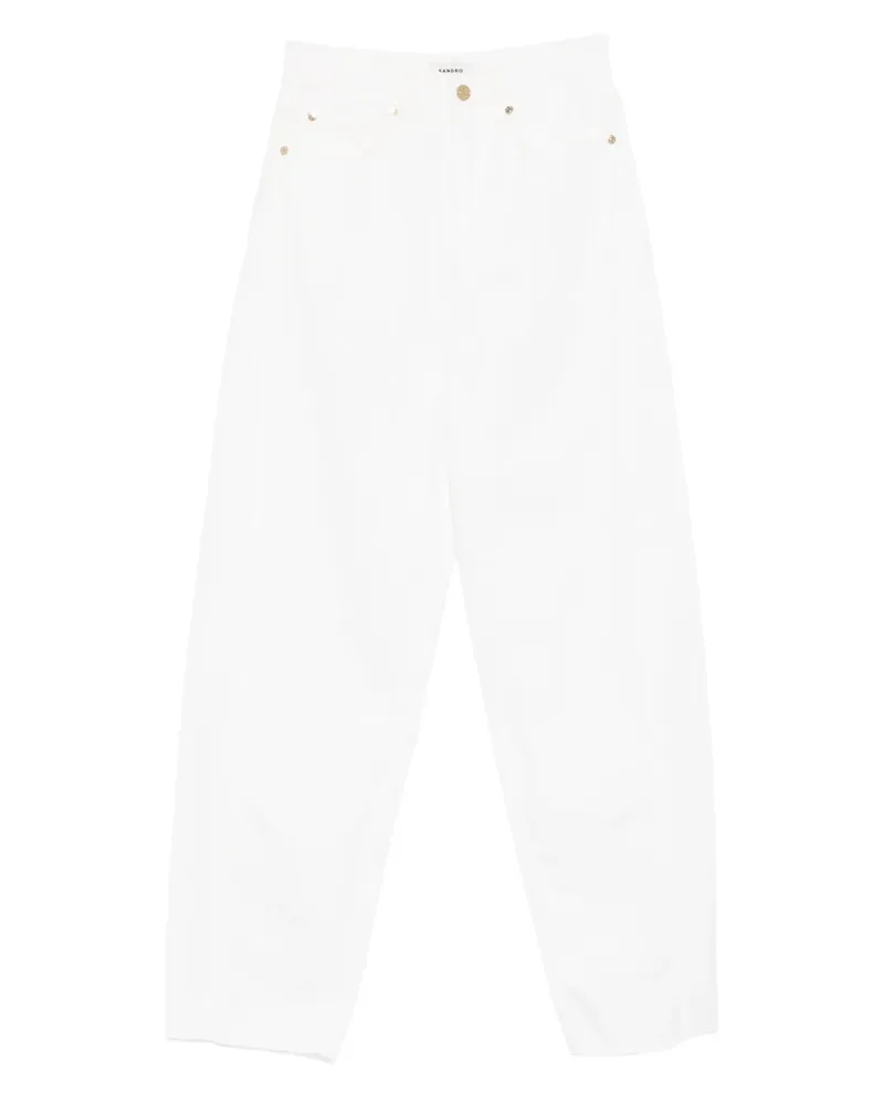 Sandro Five-Pocket-Jeans aus Baumwolle - Weiß Weiß