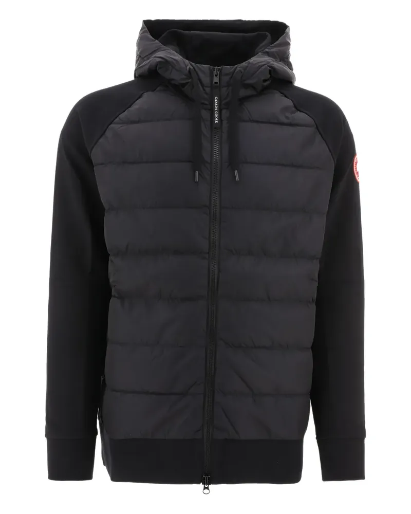 Canada Goose Gesteppte Kapuzenjacke - Schwarz Schwarz