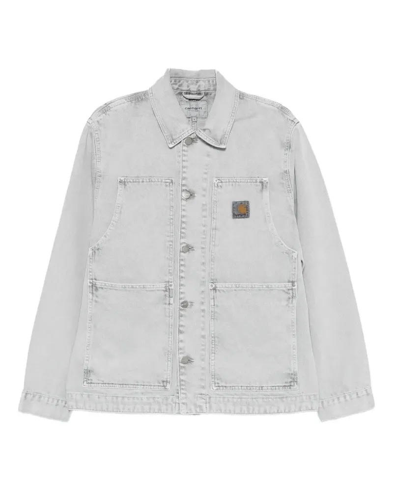 Carhartt WIP logo-patch jacket - Grau Grau