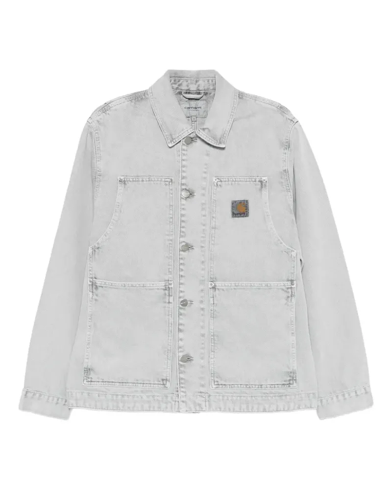 Carhartt WIP logo-patch jacket - Grau Grau