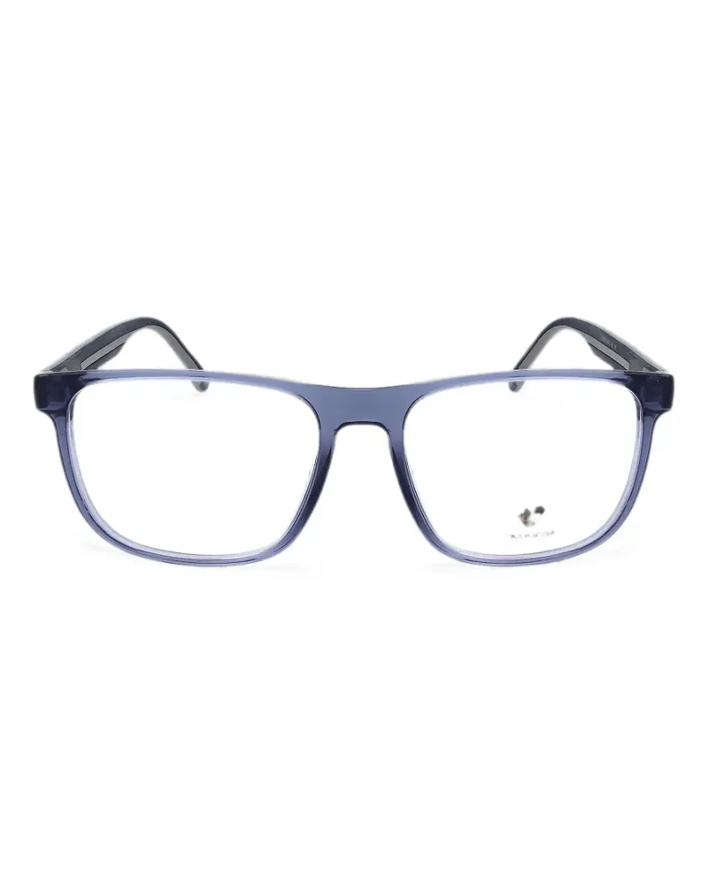 Carrera Brille mit eckigem Gestell - Blau Blau