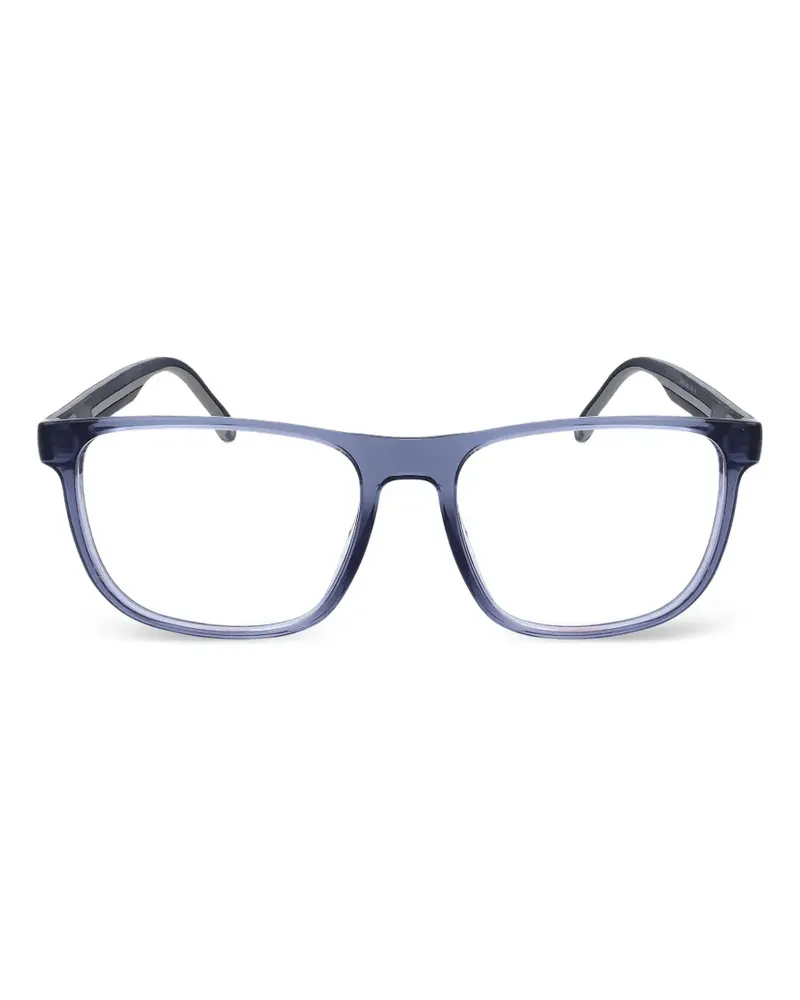 Carrera Brille mit eckigem Gestell - Blau Blau