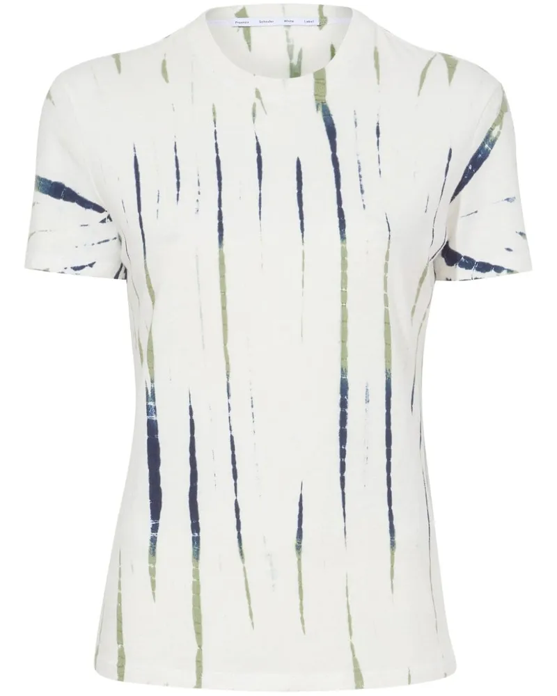 Proenza Schouler T-Shirt mit grafischem Print - Weiß Weiß