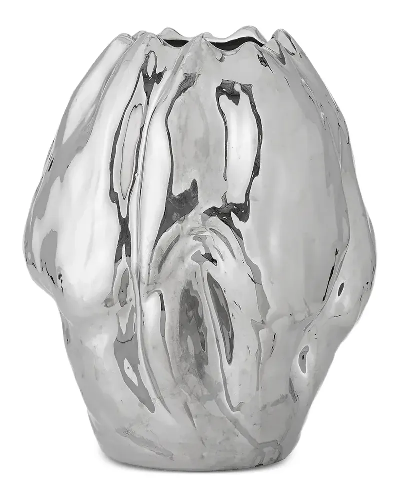 Bloomingville Bobby Vase - Silber Silber