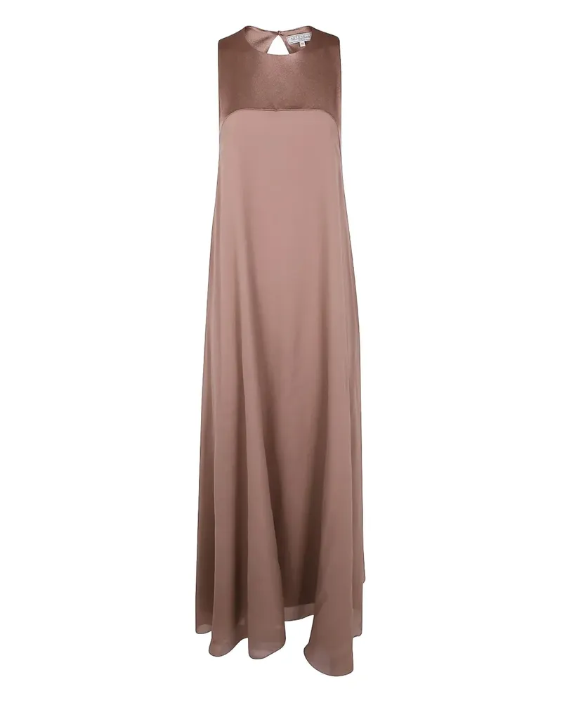 Antonelli Firenze Midikleid aus Seide - Braun Braun