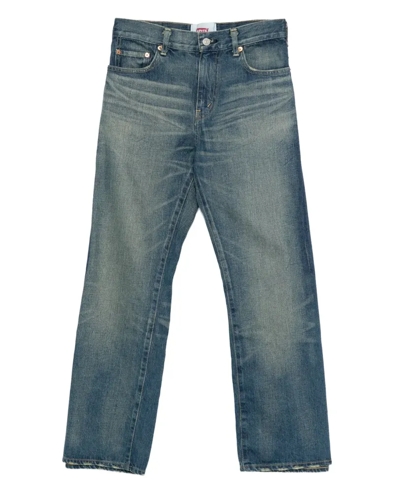 Junya Watanabe Jeans mit Kontrasteinsätzen - Blau Blau
