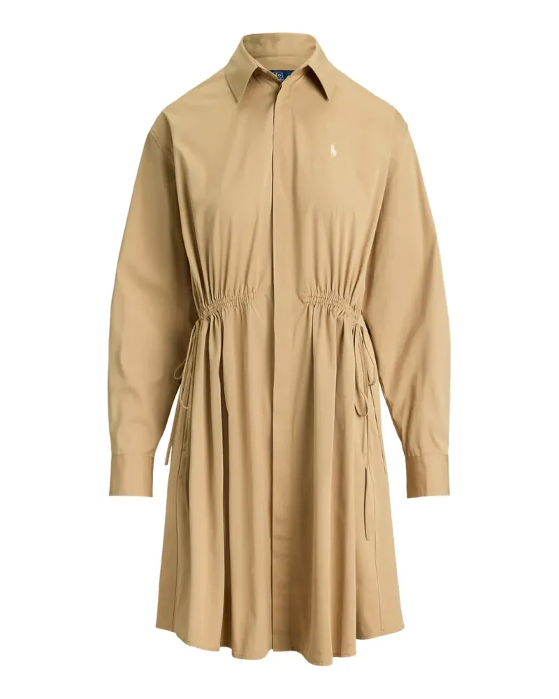 Ralph Lauren Hemdkleid mit Kordelzug - Nude Nude