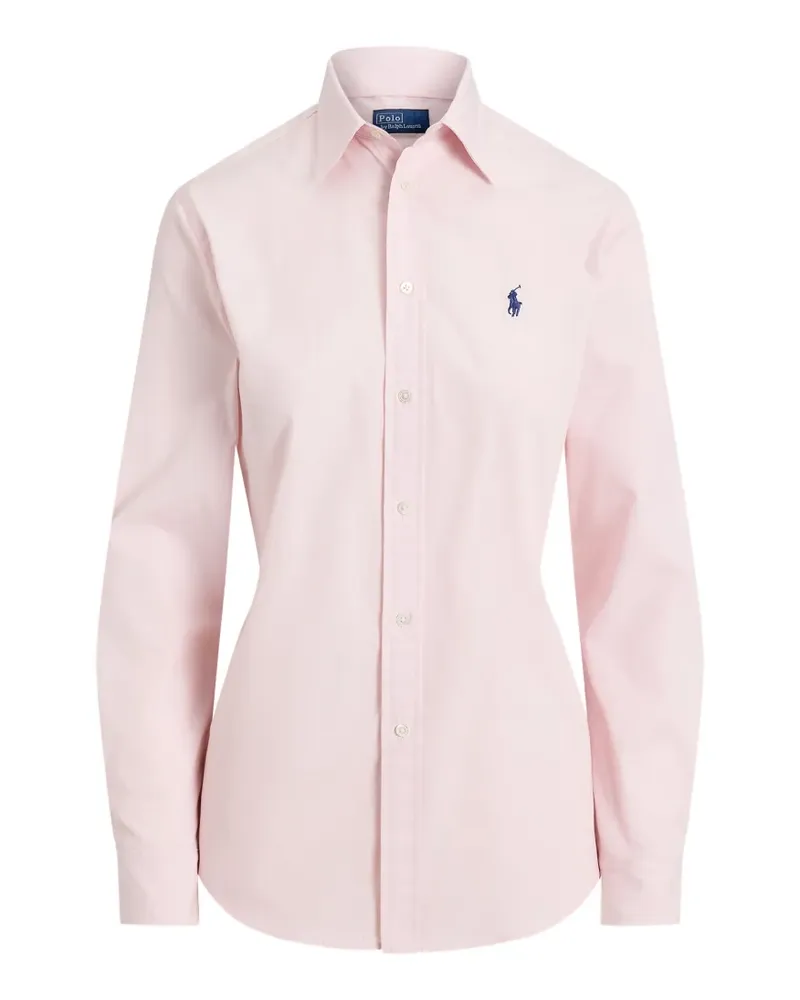 Ralph Lauren Hemd mit Logo-Stickerei - Rosa Rosa