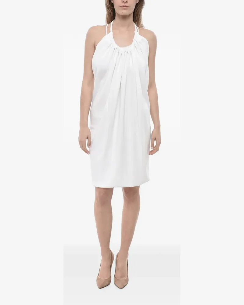 Max Mara Ärmelloses Minikleid - Weiß Weiß