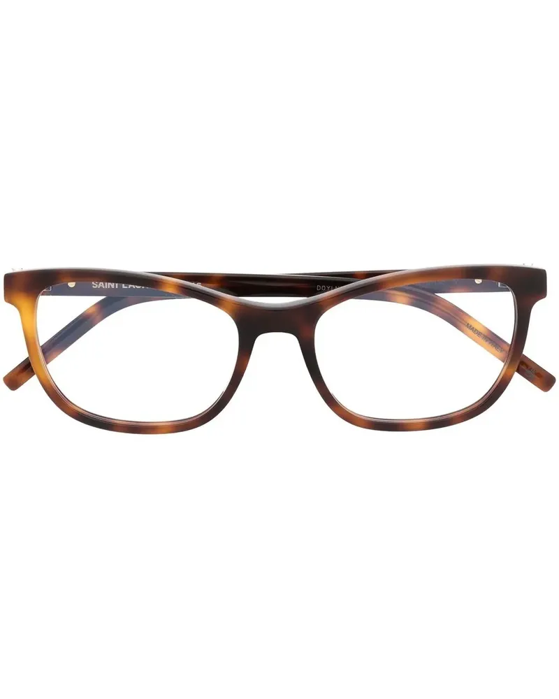 Saint Laurent Klassische Cat-Eye-Brille - Braun Braun