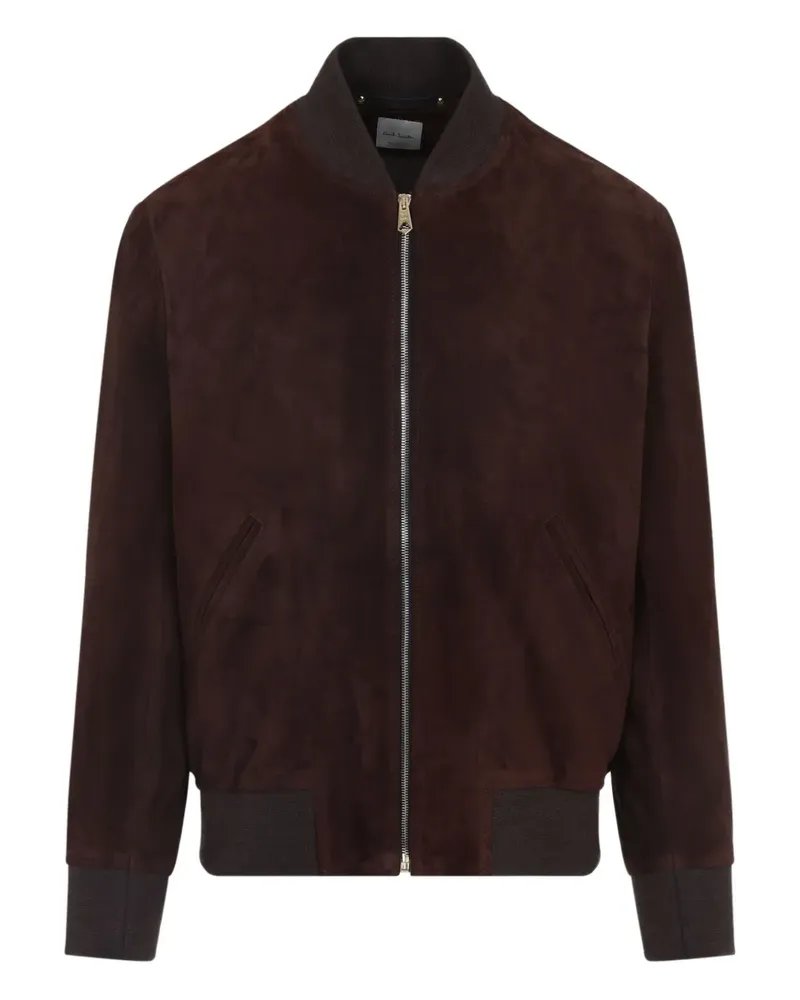 Paul Smith Bomberjacke aus Wildleder - Rot Rot