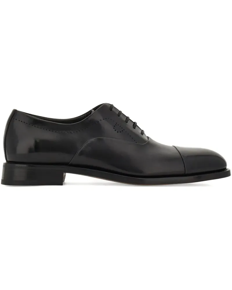 Ferragamo Oxford-Schuhe aus Leder - Schwarz Schwarz