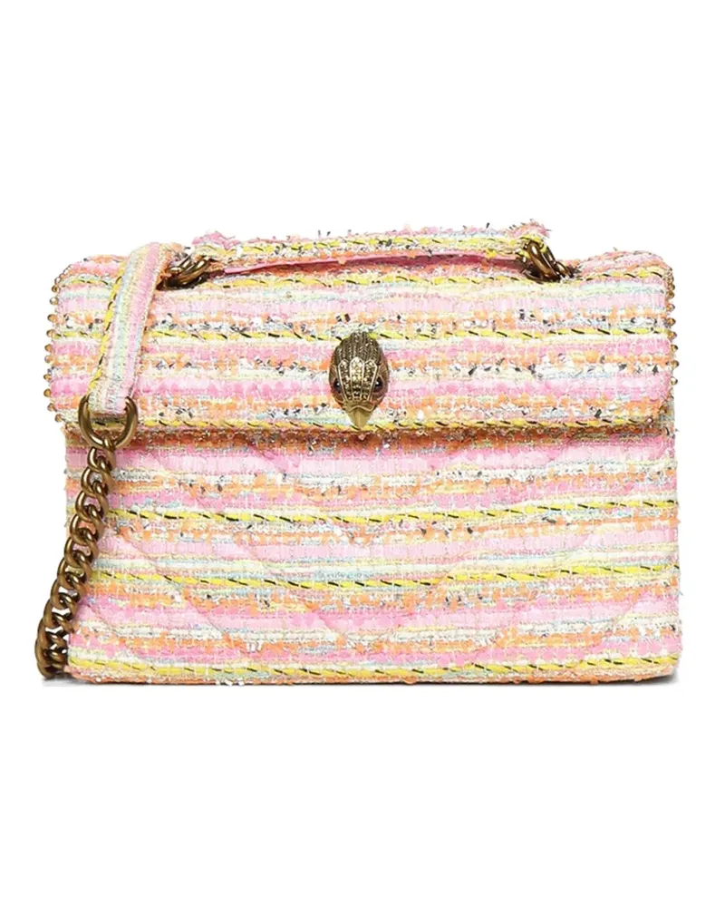 Kurt Geiger Kensington tweed shoulder bag - Rosa Rosa