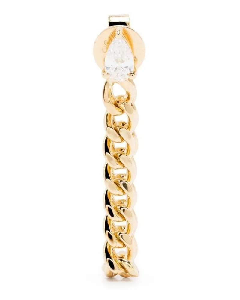 ANITA KO 18kt Gelbgoldohrring mit Diamanten Gold