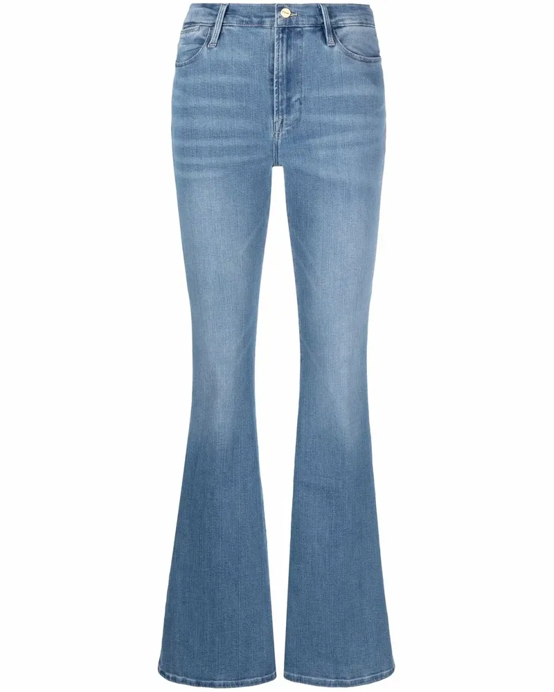 Frame Denim Le High Schlagjeans - Blau Blau