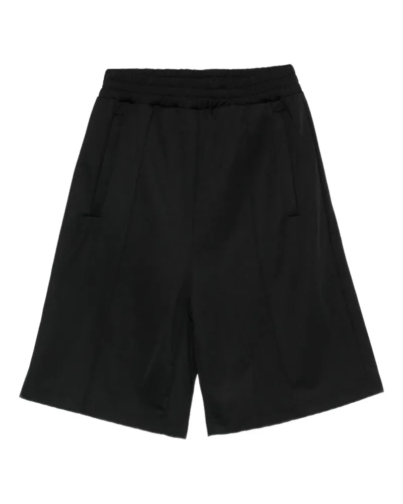 Palm Angels logo-print shorts - Schwarz Schwarz