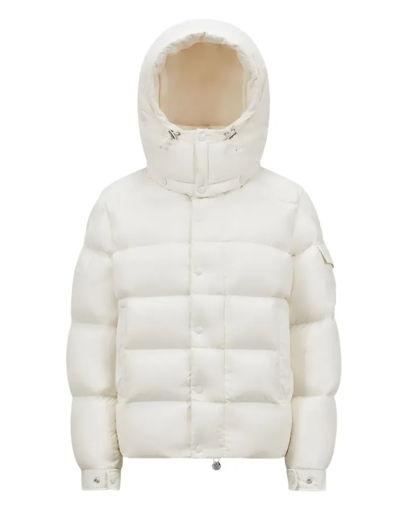 Moncler Gefütterte Kapuzenjacke - Weiß Weiß
