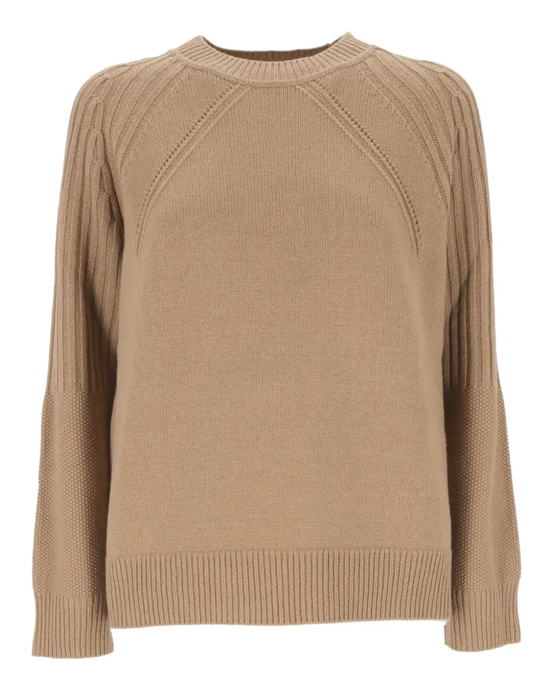 Purotatto Langärmeliger Pullover - Nude Nude