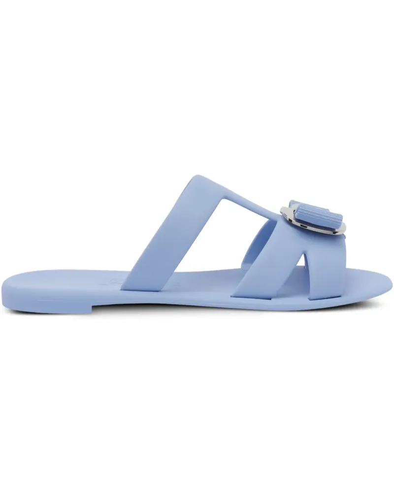 Ferragamo Vara Pantoletten - Blau Blau