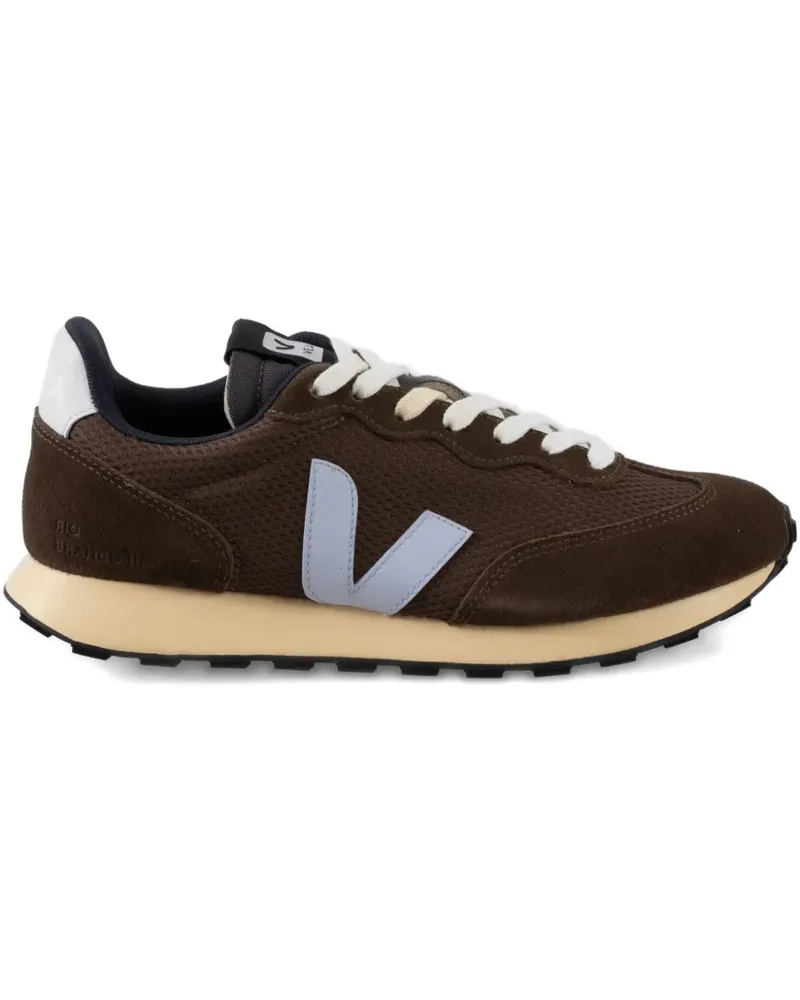 VEJA RIO BRANCO II Mesh-Sneakers mit V-Logo - Braun Braun