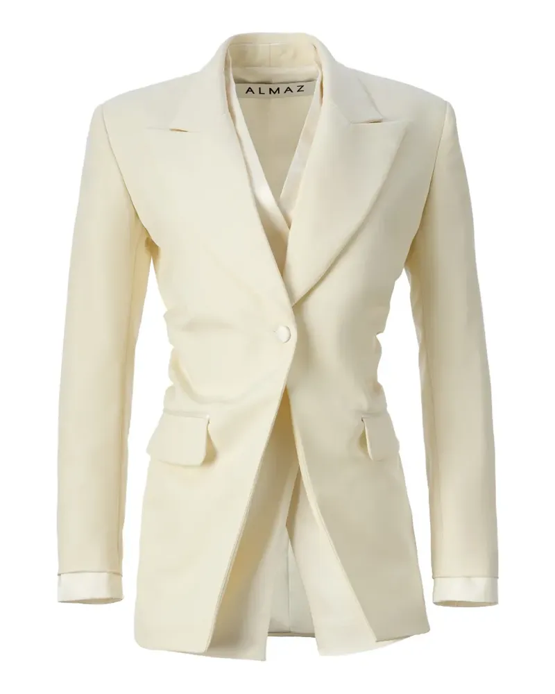 ALMAZ Sakko im Layering-Look - Weiß Weiß