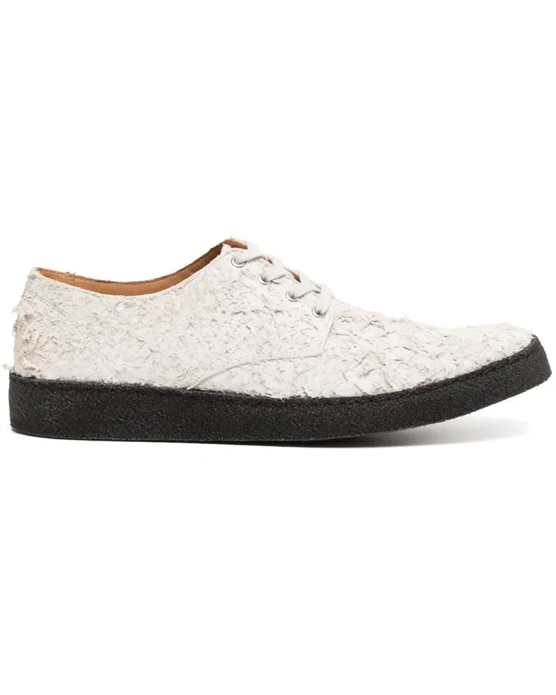 Comme des Garçons George Cox Sneakers im Distressed-Look - Weiß Weiß