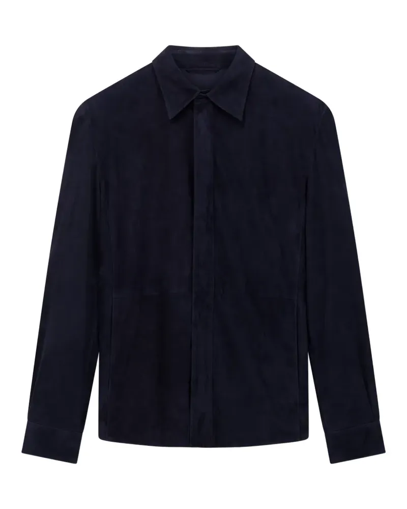 Giorgio Armani lambskin jacket - Blau Blau