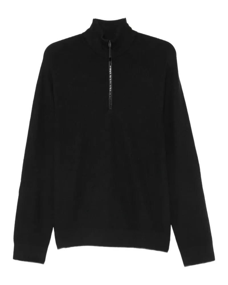 Arc'teryx zip-fastening high-neck sweater - Schwarz Schwarz
