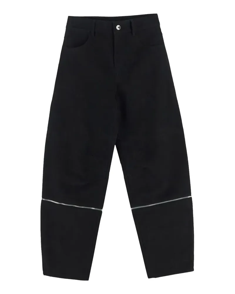 Moncler x Willow Smith Hose im Layering-Look - Schwarz Schwarz