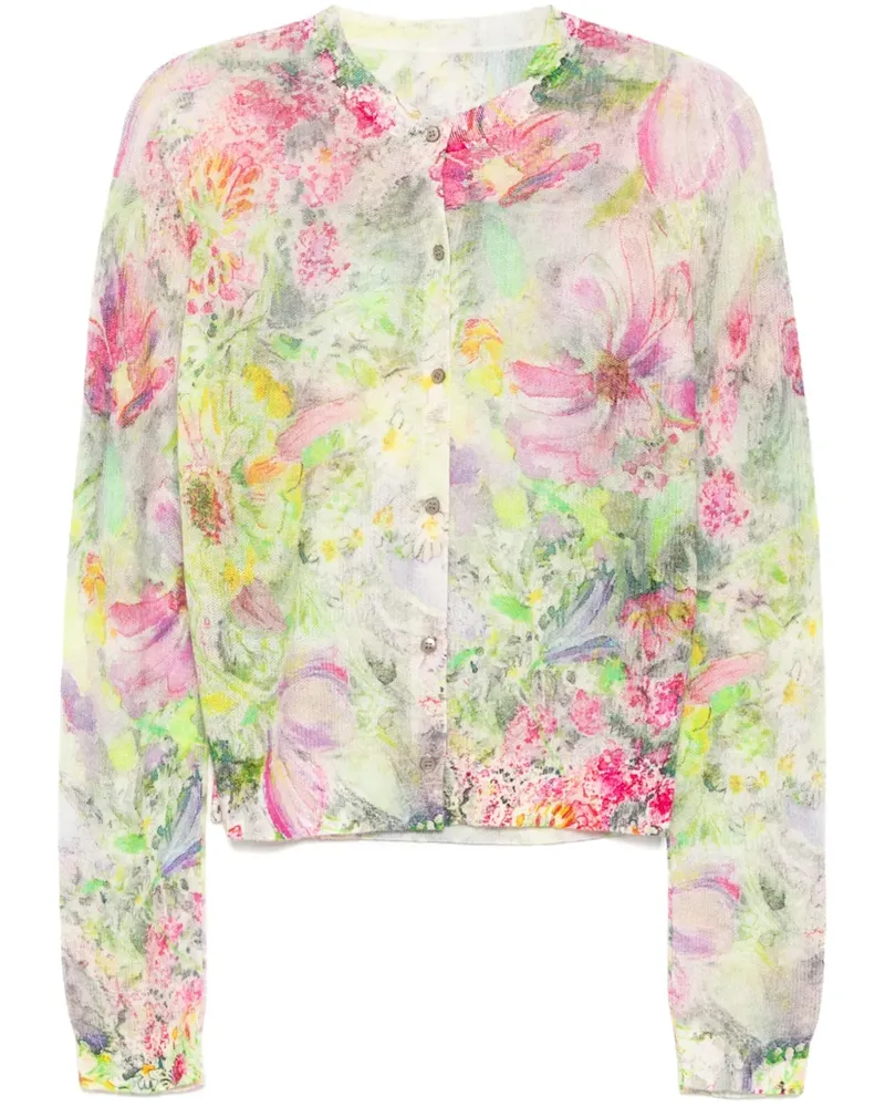 JNBY Cardigan aus Jacquard - Rosa Rosa