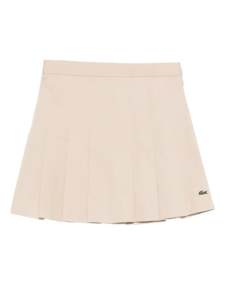 Lacoste pleated mini skirt - Nude Nude