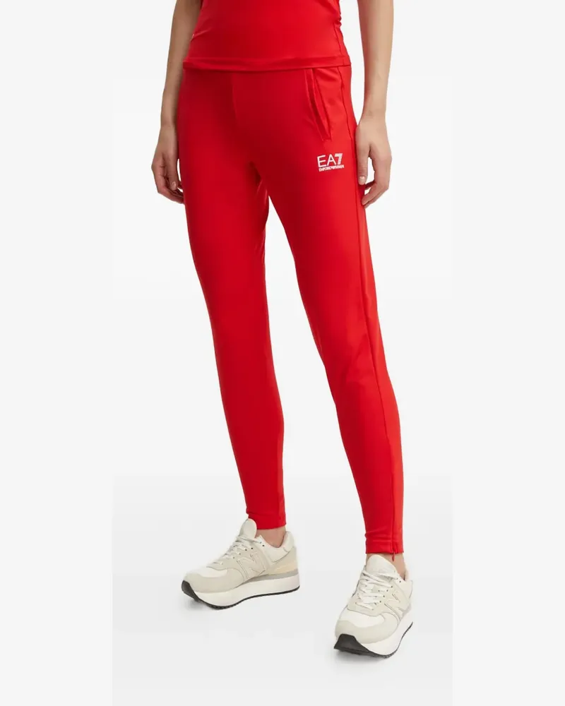 EA7 zip logo tracksuit - Rot Rot