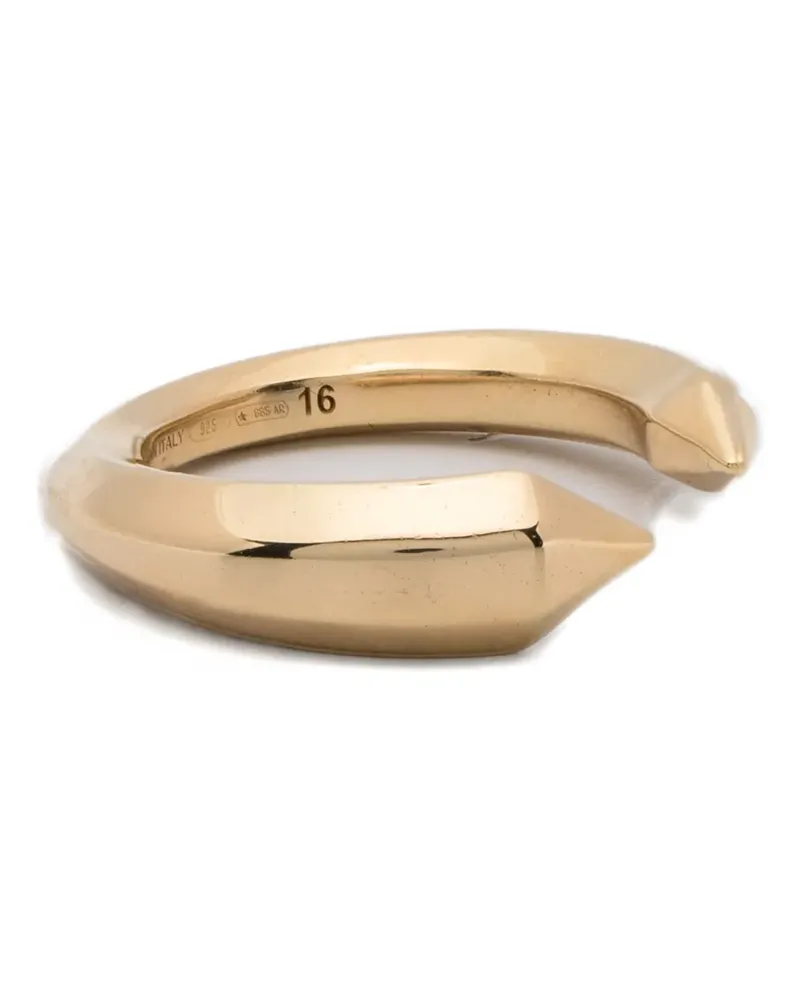 Fersera The Sculptor's spike-detail open-band ring - Gold Gold