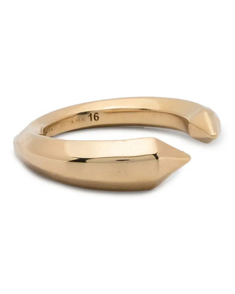 Fersera The Sculptor's spike-detail open-band ring - Gold Gold