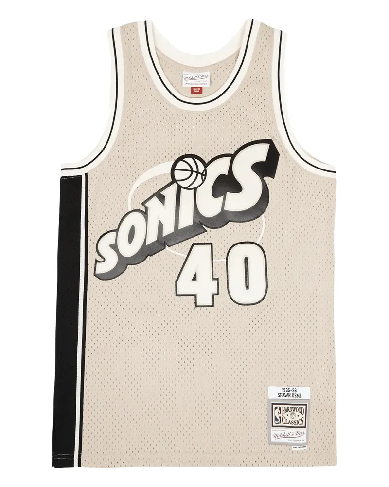 Mitchell & Ness Swingman NBA SuperSonics 1995 Shawn Kemp Tanktop - Nude Nude