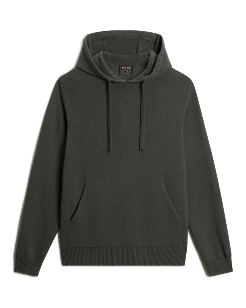Woolrich Hoodie mit Kordelzug - Grün Grün