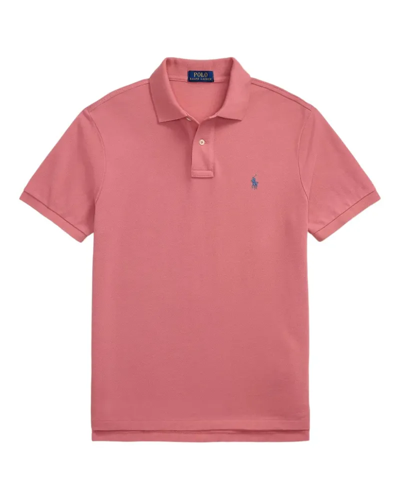 Ralph Lauren Poloshirt aus Mesh - Rosa Rosa