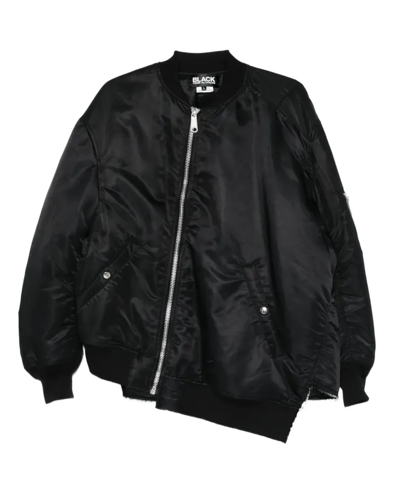 Comme des Garçons Bomberjacke mit Reißverschluss - Schwarz Schwarz