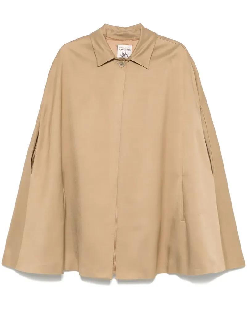 Semicouture Davina Cape - Braun Braun