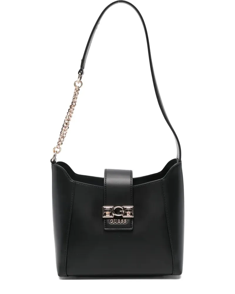Guess Jane Satchel-Tasche - Schwarz Schwarz