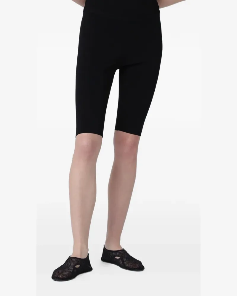 Entire Studios Gestrickte Capri Shorts - Schwarz Schwarz
