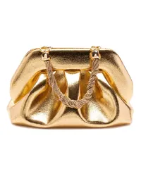 THEMOIRÈ Tia Clutch Gold