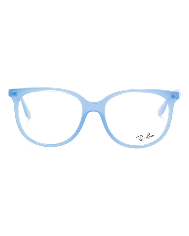 Ray Ban Brille mit Oversized-Gestell - Blau Blau