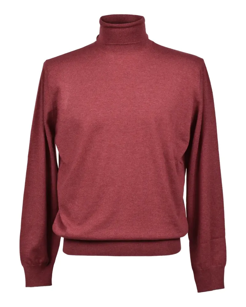 Brunello Cucinelli Rollkragenpullover aus Kaschmir - Rot Rot