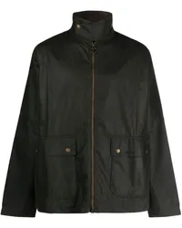 Barbour Beschichtete Bedale Jacke Grün