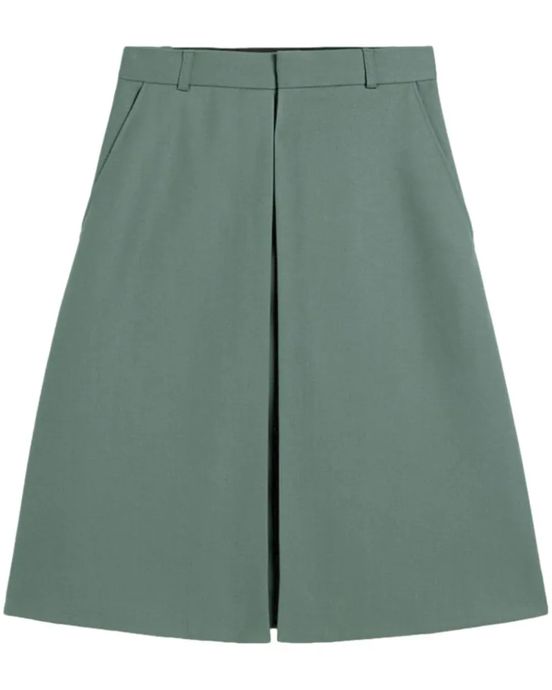 AMI Paris Shorts mit Kontrasteinsätzen - Grün Grün